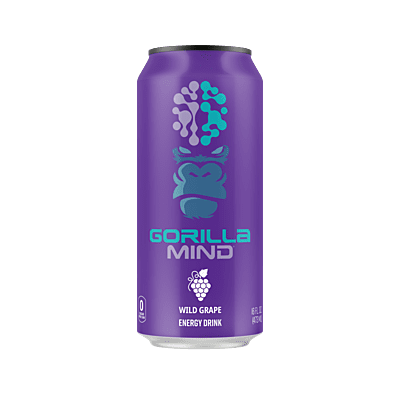 Gorilla Mind | Gorilla Mode Energy RTD | Wild Grape