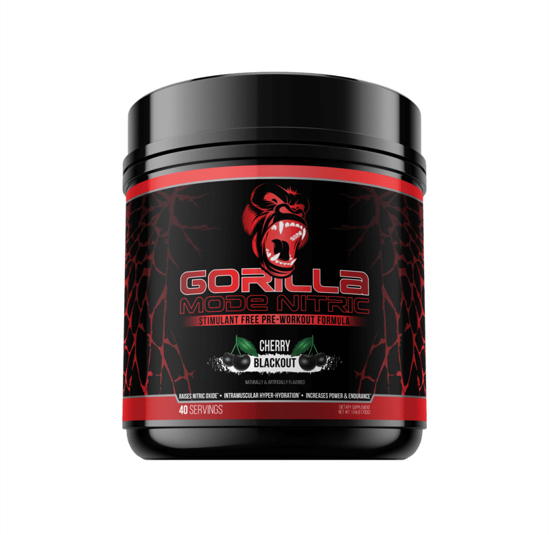 Gorilla Mind | Gorilla Mode Nitric | Cherry Blackout