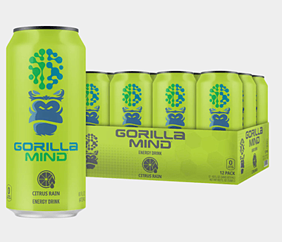 Gorilla Mind | Gorilla Mode Energy RTD | Citrus Rain