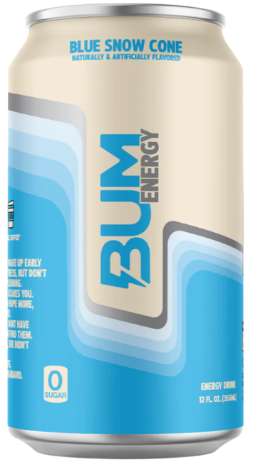 RAW | RTD Bum Energy | Blue Snow Cone