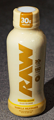Raw | RTD Protein Shake | Vanilla Milkshake