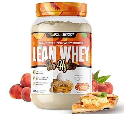 Muscle Sport | Lean Whey | Georgia Peach Cobbler A La mode